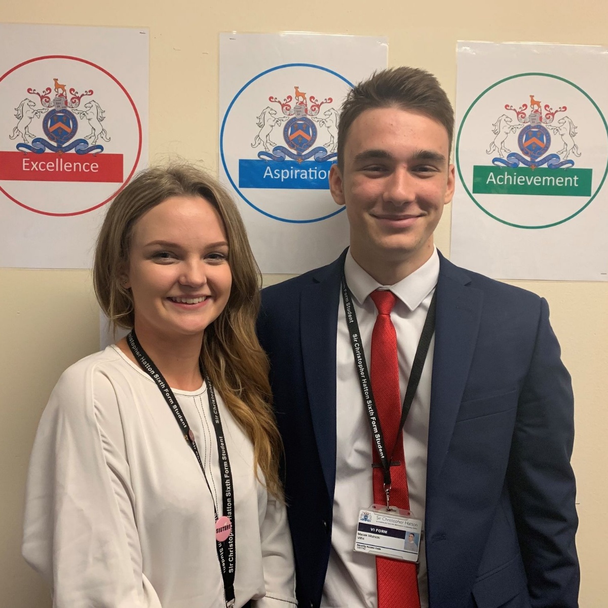 Head boy & Head Girl Announcement Sir Christopher Hatton Academy